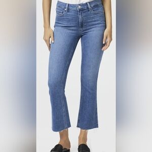 PAIGE Colette Cropped Flare Jeans 29 Starlet